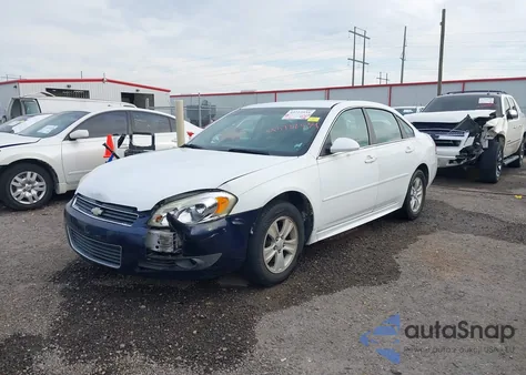 2012 Chevrolet Impala Ls z USA, uszkodzony, nr VIN 2G1WF5E34C1327169